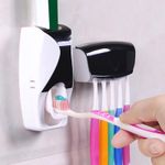 product_image_name-SXCHEN-Lot De 2 Porte-Brosses À Dents Avec Presse-Dentifrice-2