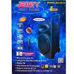 product_image_name-Generic-Haut-Parleur Portable Rechargeable Trolley JR-3015 Avec Microphones Sans Fil VHF - Noir-6