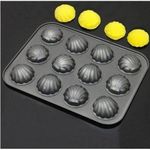 Generic Moule À Gâteau 12 Creux - Gâteau En Forme De Coquillage
