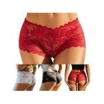06 SLIP G-Dentelle IMPORTE Pure Cotton Original Sous Vêtement Pour Femme