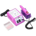 Generic Kit de manucure et pédicure électrique professionnel avec coupe-ongles offert - image 4