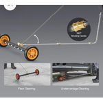 product_image_name-Garden-Nettoyeur haute pression 2 en 1 pour le nettoyage du châssis de voiture - 16 nettoyeurs en laiton en acier inoxydable incurvé à 45° - 2 tiges droites - Raccord rapide 0,25 - Eau froide / chaude-5