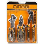 DINGQI Jeu de 5 pinces et clés industrielles