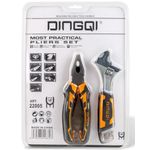 DINGQI Jeu de 5 pinces et clés industrielles - image 2
