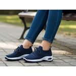 CHAUSSURE BASKET POUR FEMME- BLEU NU