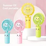 Generic Mini Ventilateur Portable – Rechargeable et Compact - image 4