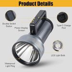 Generic Grande Lampe Torche LED Rechargeable – 1500 W - image 2