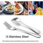 Generic 12-piece Forks And Spoons Silverware Set - image 4