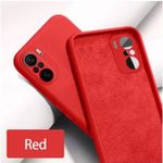 Coque En Silicone Compatible Pour XIAOMI 11 i - ROUGE