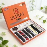Generic Montre Connectée,7 Bracelets Appels Bluetooth Étanche Unisexe - image 3