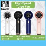 Ventilateur turbo portable