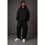 Fashion Pull à Capuche Pour Homme Automne Et Hiver - Noir - image 3