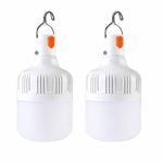 Generic Lot de 2 Lampes LED Rechargeables avec Crochet