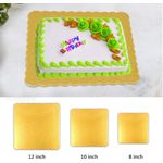 product_image_name-Generic-5Pcs Planches à Gâteau Carré 35cm Cake Board-4