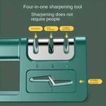 product_image_name-Generic-Professional 4-in-1 Fast Knife Sharpener, Kitchen KnifeSharpener - Green-7