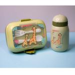 Generic Kit Repas Enfant 2 Pièces – Lunch Box avec Couverts + Gourde - image 2