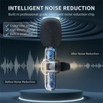 product_image_name-Generic-Microphone sans fil TECHMASTERS K9 Microphone professionnel 2,4 GHz (avec pince) Compatible avec les appareils de type C (comprend 2 microphones)-4