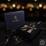 product_image_name-Fashion-Coffret Cadeau Homme 5-en-1 - Montre & Ceinture - Marron-1