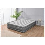 Generic Matelas Gonflable 3 Places Confort, 202x202x40 cm - Grand Format - image 2
