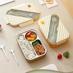 Generic Boîte à Lunch Compartimentée avec Couverts Intégrés - image 3