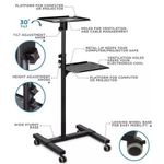 Generic Support de vidéos projecteur et de support d'ordinateur portable réglable - image 2