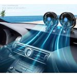 Generic Double Ventilateur électrique Pour Voiture 2 Vitesses Rotati - image 2
