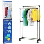 Porte Manteau Double Barre Durable