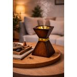 product_image_name-Generic-Bougeoir Décoratif Moderne en Bois & Métal Doré-1