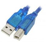 product_image_name-Generic-Lot De 2 Câbles D'imprimante USB 2.0 -noir/bleu-3