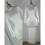 Chic Robe Dame - Blanc 