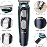 product_image_name-VGR-Tondeuse Rasoir VGR Electrique Rechargeable Pour Cheveux Et Barbe - Mo. V-055 - Noir-2