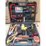 Generic Caisse à outils avec une perceuse - visseuse sans fil