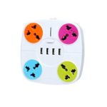 Generic Amely Rallonge 4 port USB et 4 prise de tête