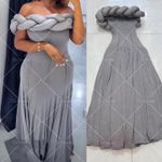 Fashion Best Longue robe de soirée élégante 