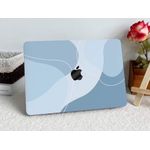 product_image_name-Kit-Coque Macbook : Kiit de Protection Matte bleu-blanc pour Macbook Air 13 Pouces, (A1932, A2179, A2337) -1