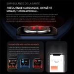 Generic Montre connectée avec appel Bluetooth et écran tactile complet - Pour Android et iOS - image 7