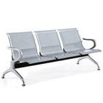 Chaise Pour Salle D'Attente Tendance En Acier 3 Places