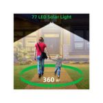 product_image_name-Generic-Deux Puissant Lampe Murale Solaire Avec Capteur De Mouvement-8