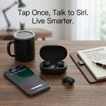 WinWolf Écouteurs Bluetooth TWS – Affichage LED, Faible Latence, Réduction du Bruit - image 3