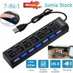 Generic Multi HUB Splitter D'extension USB 3.0 à Haute Vitesse 7 Ports USB 3.0
