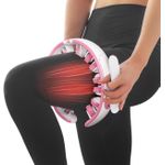product_image_name-TodyJeyHo-Rouleau masseur anti-cellulite, amincisseur de cuisses et éliminateur de cellulite, rouleau de fascia musculaire pour les jambes et l'abdomen, outil de sculpture corporelle pour la relaxation musculaire (Rose)-2