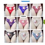 Lot de 06 slips