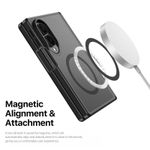 Dux Ducis Coque (Étui)  compatible magsafe pour Z Samsung fold 8-Bleu - image 4