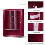 Generic Armoire Démontable A Housse Avec 10 Ceintre Offert - Soft - image 3