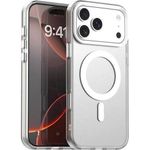 Coque Transparent MagSafe Compatible IPhone 17 Pro Max avec 2antichoc - Transparent