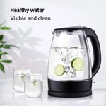 product_image_name-Generic-Bouilloire électrique en verre Max 2.0L - Bouilloire à contrôle de température -2