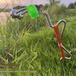 product_image_name-Generic-2 appareils de pêche automatiques + Crochet Tortue, Canne à pêche à insérer dans le sol-1