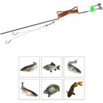 product_image_name-Generic-2 appareils de pêche automatiques + Crochet Tortue, Canne à pêche à insérer dans le sol-6