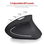 Generic Souris Verticale Sans Fil 2.4G - image 4