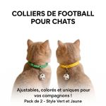 Generic Collier de chat d'ornement de la Coupe du monde de football - image 2